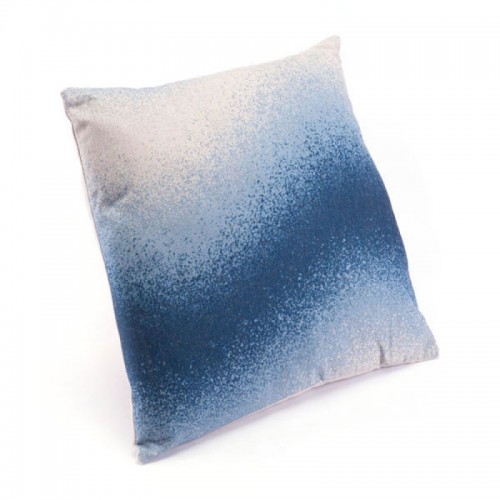 Ombre Pillow Blue & Natural
