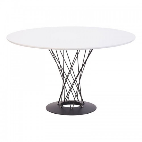 Spiral Dining Table White