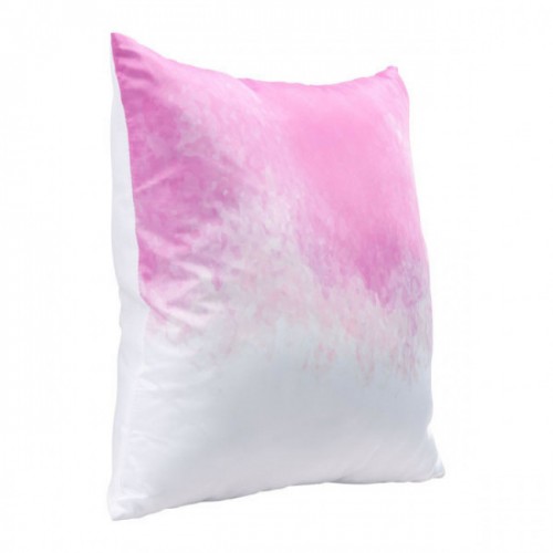 Splash Pillow Pink & White